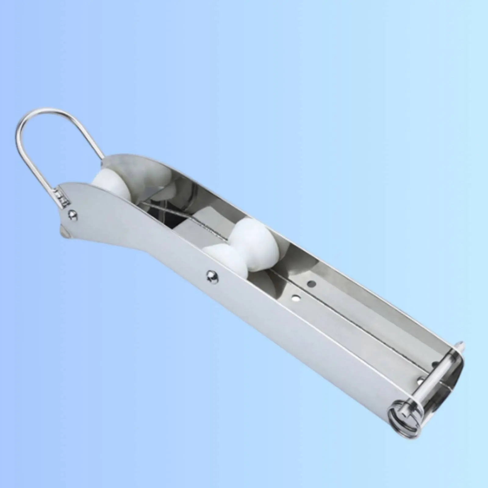 Stainless Steel Anchor Roller Corrosion Resistant 316 Stainless Anchor Bracket Marine Hardware Easy to Install