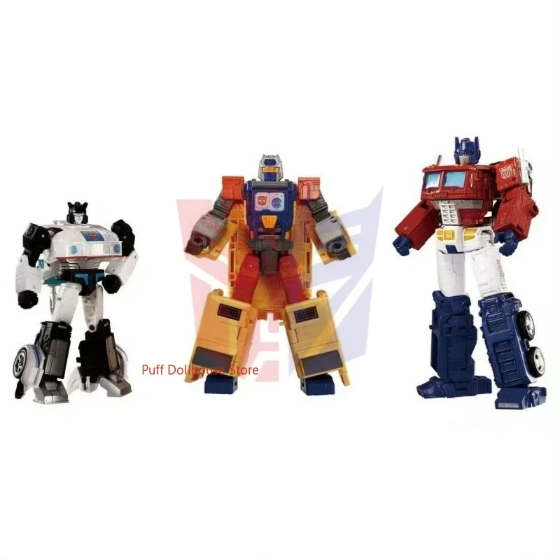 Spot Transformers versión japonesa Autobot sede conjunto personajes de Anime figuras modelo juguetes promoción colección de regalos