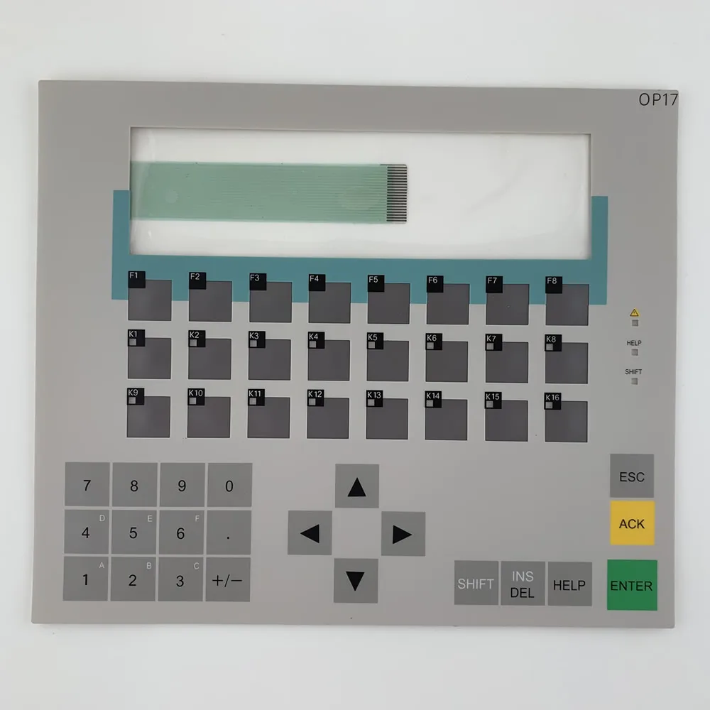 

6AV3617-4EB12-0AA0 OP17 Membrane Keypad for HMI Panel repair~do it yourself,New & Have in stock