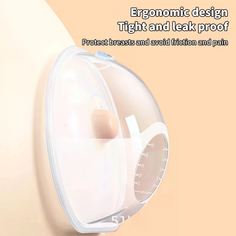 1Pc Silicone Breast Milk Collector Soft Breast Shells Wearable Nursing Cups Breastmilk Saver Letdown Catcher For Pumping