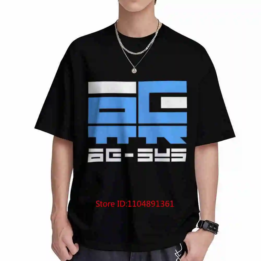 Wipeout AG Systems Racing Team Short Sleeve Tee 100% Cotton T-Shirt