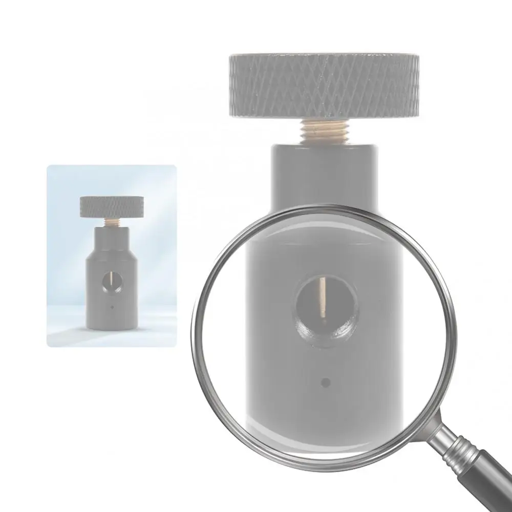 

1/8NPT CO2 Carbonator Cylinder Tank On/Off Refill Adapter Parts TR21*4 CO2 Tank Accessories for Soda Maker