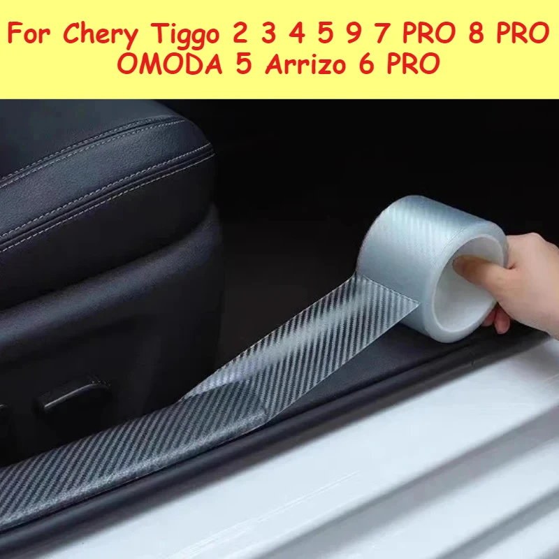 

For Chery Tiggo 2 3 4 5 9 7 PRO 8 PRO OMODA 5 Arrizo 6 PRO Car Vehicle Rearview Mirror Scratch Resistant White Sticker Accessory