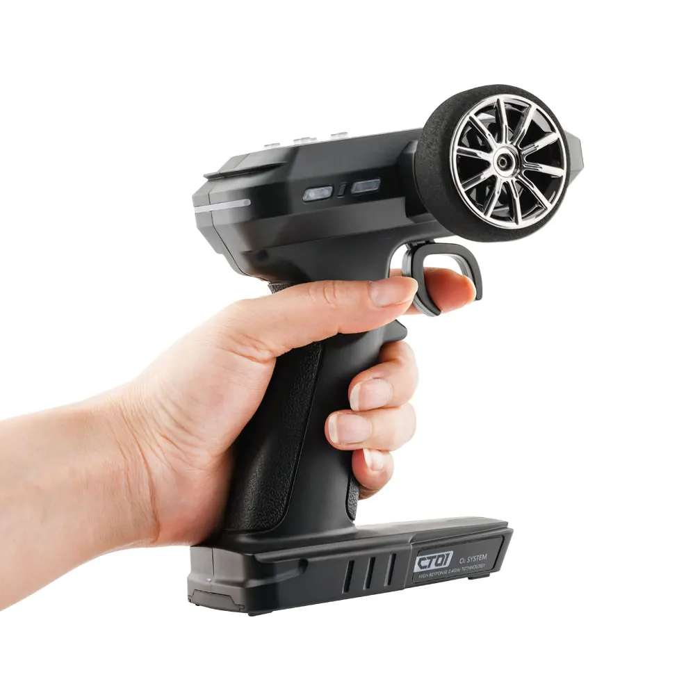 LDARC CT01 2,4 GHz 8-kanaals professionele afstandsbediening Engels en Chinees LCD-scherm voor RC modelauto boot