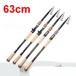 ZZ355 ML Tip Dia. 1.7mm 63cm Portable 1.8m 2.1m 2.4m 2.7m 3m 3.3m 3.6m Spinning or Casting Telescopic Fishing Rod No Reel