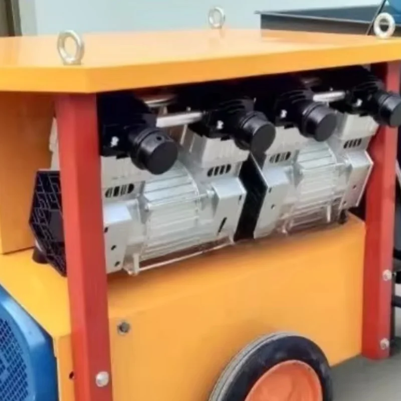 Cement Plaster Spraying Machine 4KW Sand Cement Sprayer With 10m Tube for Sale