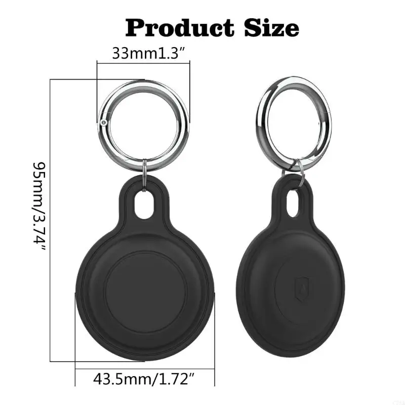 C7AA -Schutzabdeckung für Airtags Silicon Protector Stoppers Fall -Halter Fall