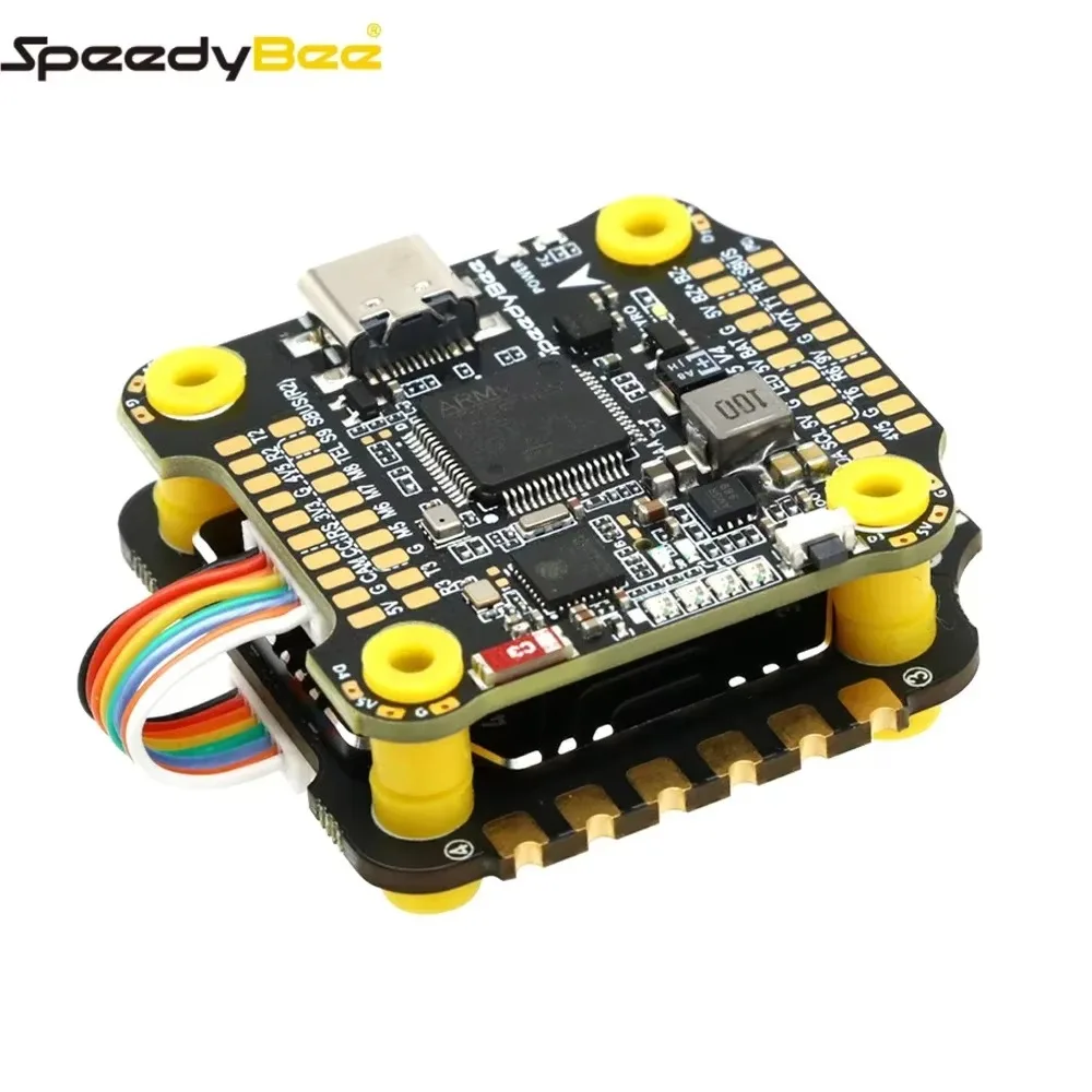 RoRuS1pcs for Speedybee F405 V4 Stack BLS 55A 4-in-1 ESC&FC iNAV Betaflight Configure Bluetooth 3-6S FPV 5-8 inch frame Drone pa