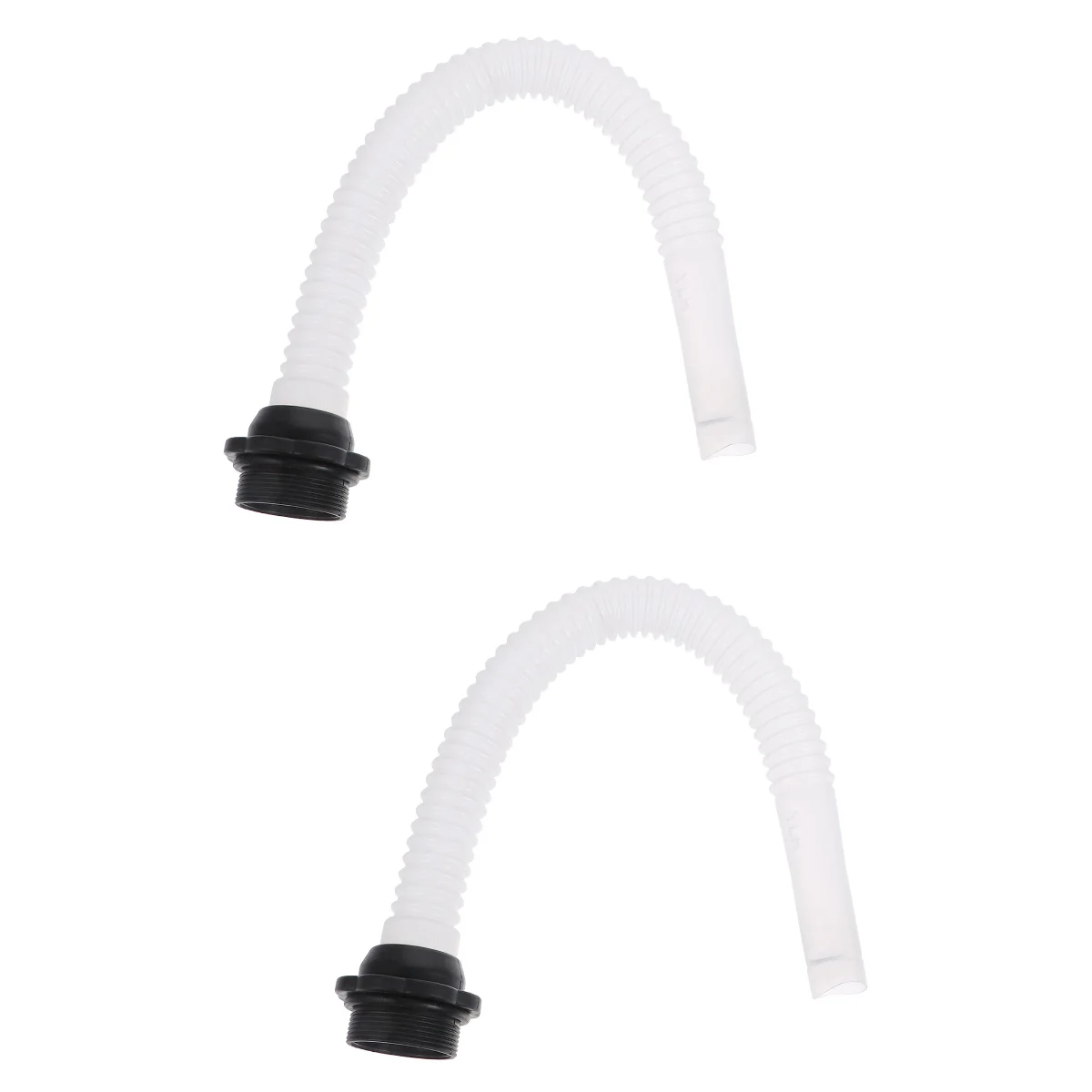 2pcs Plastic Spout Flexible Fuel Can Nozzle Accessories for Jerry Cans