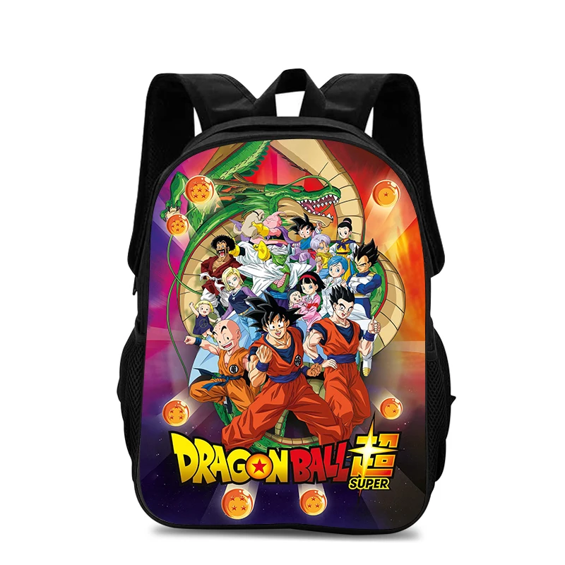 Mochila Dragon Ball Super Saiyan, mochila escolar de gran capacidad para niños, mochila ligera para niños, mochila Goku, el mejor regalo