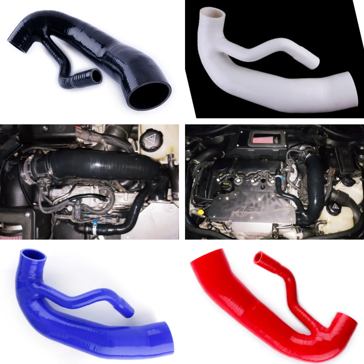 

For Mini Cooper S Countryman N18 1.6T Petrol Engine R56 R57 R60 FMINL New Silicone Air Intake Inlet Duct Hose Pipe Tube Set Kit