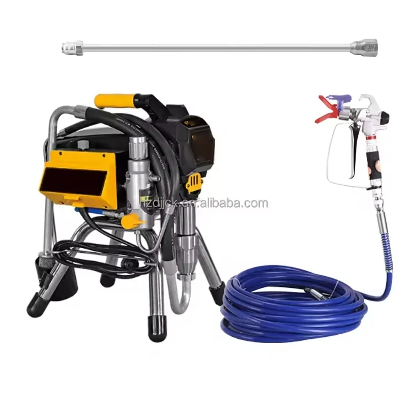 Wholesale Electric High-pressure Airless Spray Machine Latex Paint  Multifunctional Plunger Coating Painting