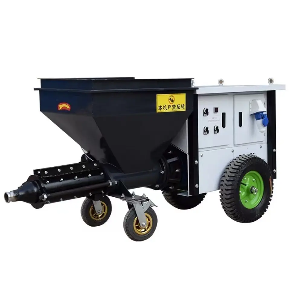 

Высокопроизводительная электрическая/дизельная машина для штукатурки цементных стен, опрыскиватель для бетонной конструкции, цементного раствора, 100 л, используется