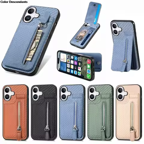 Card Slots Zipper Wallet Case for Samsung Galaxy S23 S22 S21 S20 A12 A13 A14 A54 A23 A33 A53 A73 A22 A32 A52 A50 A30S Flip Cover