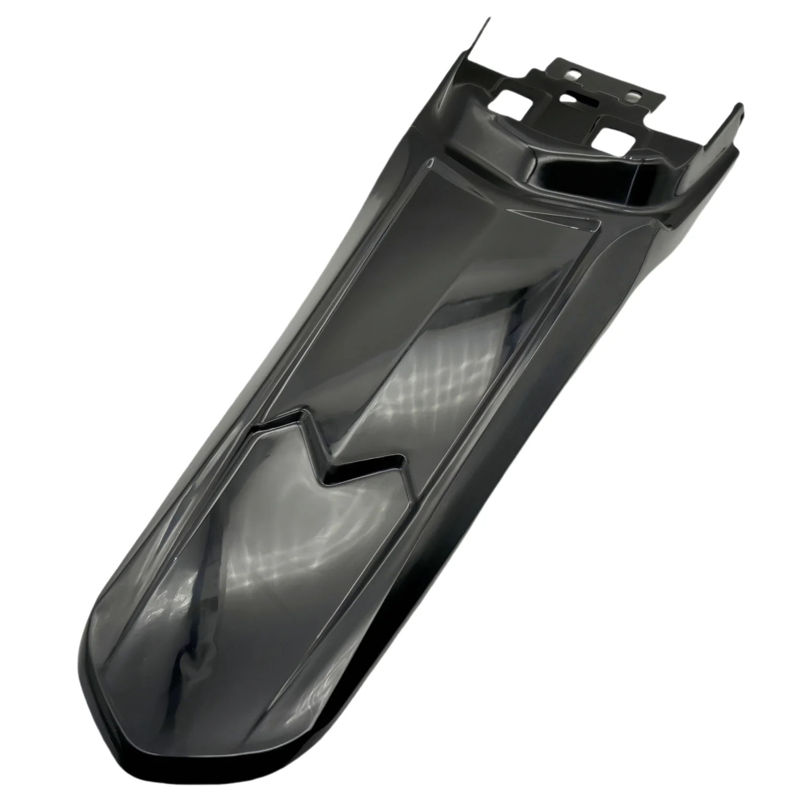 

Motorcycle Mudguard ‌Extended Length Rear Fender for Electric Dirt Bike Sur-Ron Light Bee S X X160 X260 (Black)