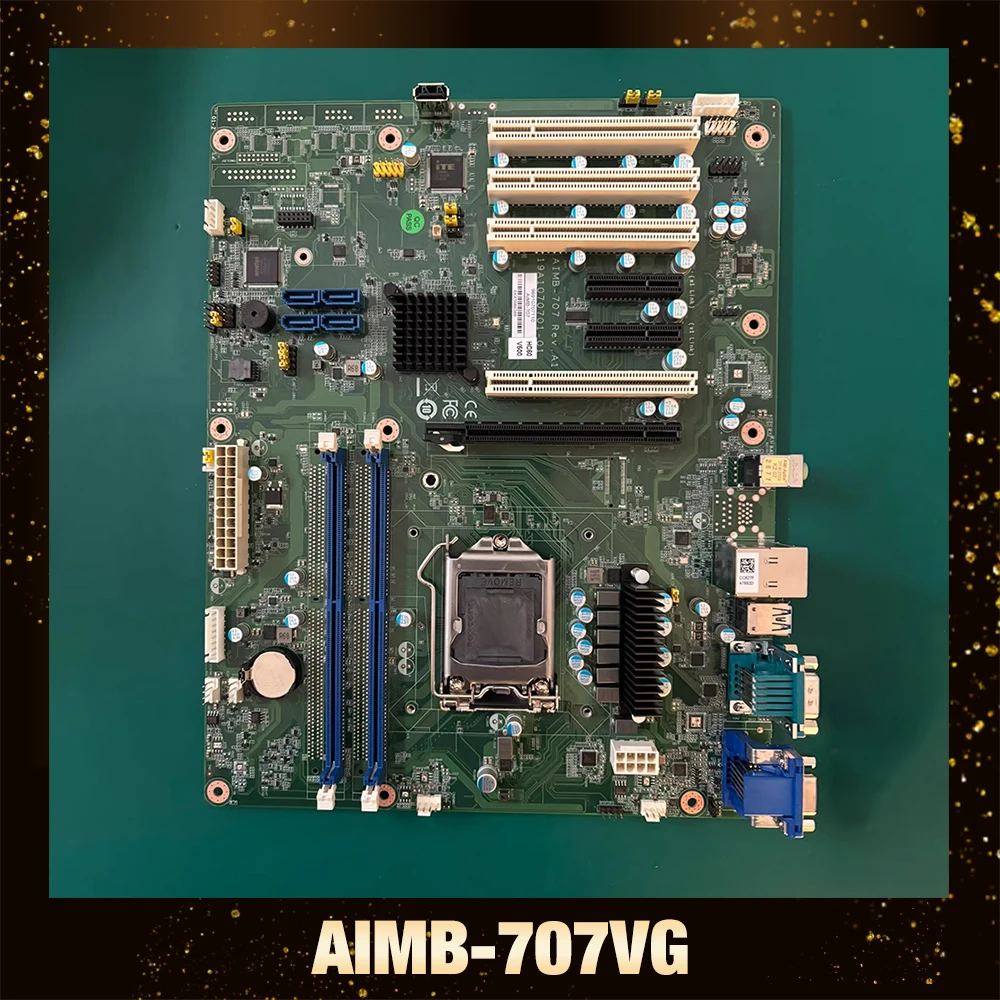 For Advantech AIMB-707VG AIMB-707 REV.A1 ATX industrial control motherboard to replace ATX-H410 motherboard