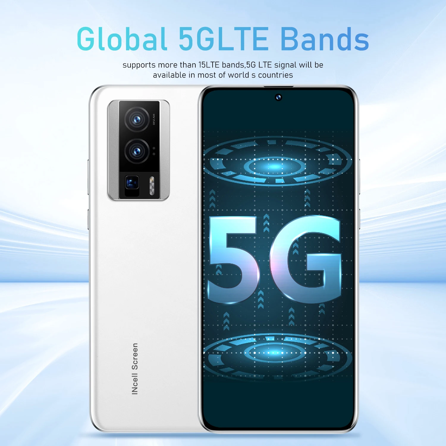 Globální varianta F5 pro smartphone 5G qualcomm 8 gen 2 108MP kamera 7.2