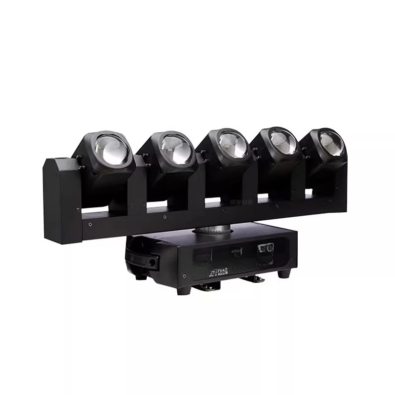 refers to moving head beam of light rotating bar wedding 5 head scanning spotlights ktv flash colorful performance lights
