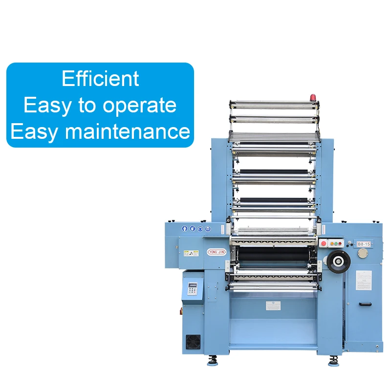 Meno pizzo elastico piatto con garza antirumore che produce macchina per maglieria all'uncinetto in pizzo