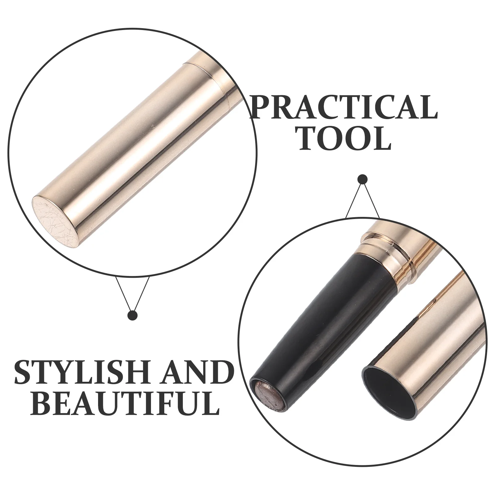 アイシャドウスティック デュアルエンドペン 女性用 汚れ防止 ブレンド可能なアイシャドウツール ポータブルデザイン 初心者に最適