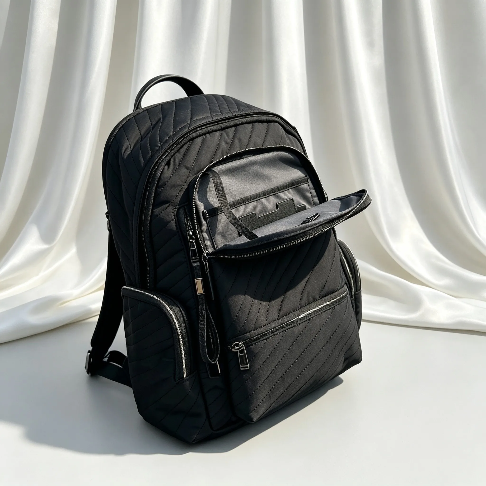 Unikalny minimalistyczny czarn – Womens Backpack recenzja i cena