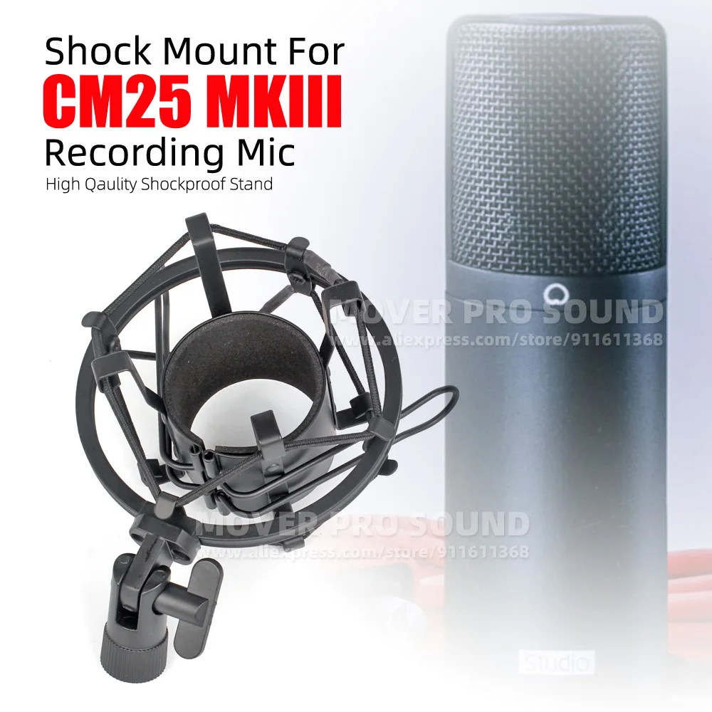 Spider Microphone Holder For Focusrite SCARLETT Studio CM25 CM 25 MKIII 3rd Gen Shock Mount Suspension Mic Shockproof Stand