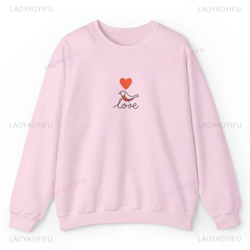 Pássaro robin moletom de natal roupas femininas moletom gráfico com capuz camisa térmica padrão engraçado camisola pulôver com capuz