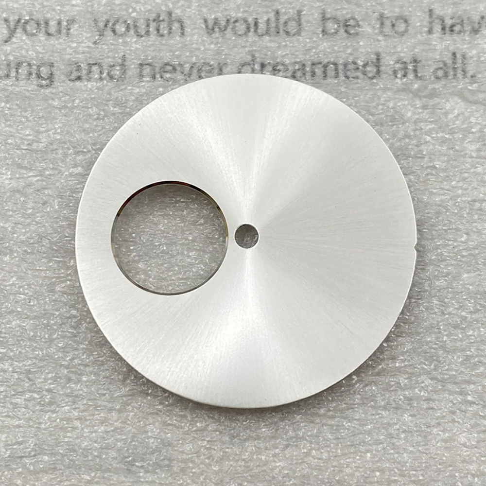 30.5 مللي متر ساعة الطلب لحركة NH38 لا مؤشر لا مضيئة لون نقي جوفاء DIY بها بنفسك الطلب ساعة الملحقات