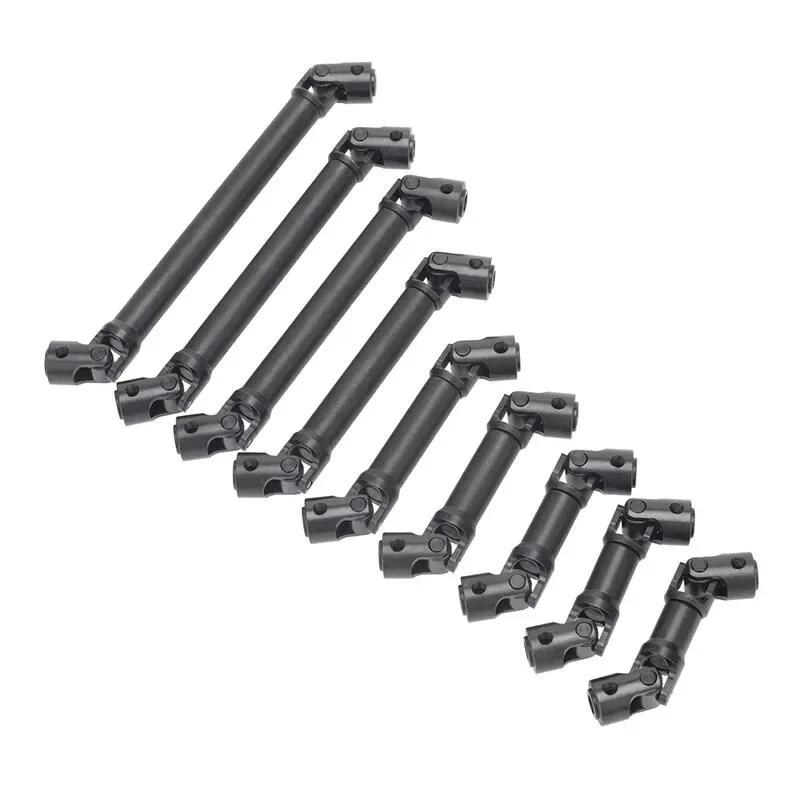 Metal Universal Joint Spline Transmission Shaft For Axial SCX10 TRX4 Ghost Capra RC Simulation Climbing Model Car Upgrade Parts