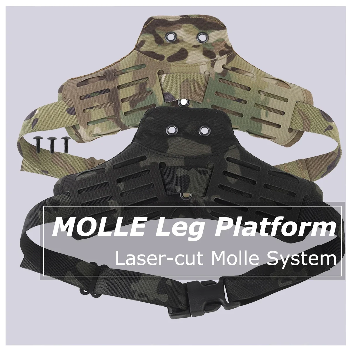 

Tactical Modular Drop Leg Platform MOLLE Adjustable Detachable Holster Airsoft Quick Draw Holster Leg Hanging Hunting Accessory