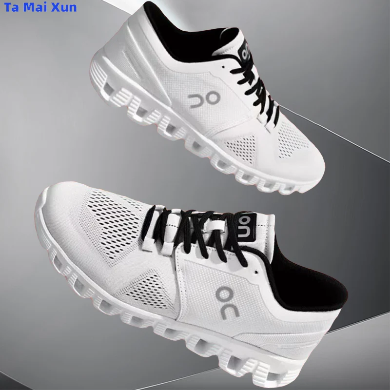 Men High-rebound Cushioned,Fly Woven Breathable Running Shoes Suitable All seasons Comfy Light Sports Shoes Women/Mens trainers