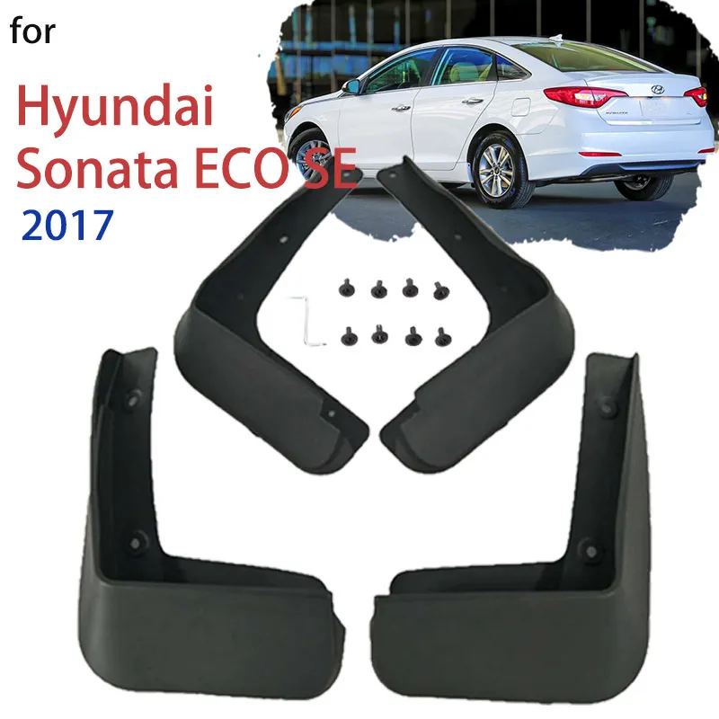 

Mud Flap Splash Guards for Hyundai Sonata ECO SE 2017 LF Mudflap Fender Front Rear Wheel Mudguard Car External Accessories Part