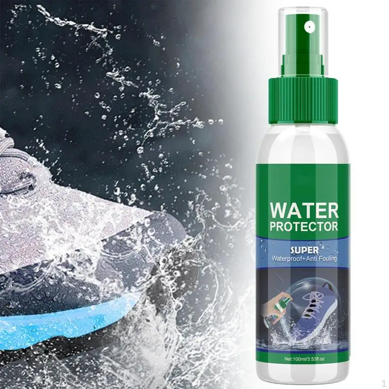 Shoe Protector Spray For Sneaker Water And Stain Shield Fabric Protector Spray Boots Long Lasting Protection Liquid For