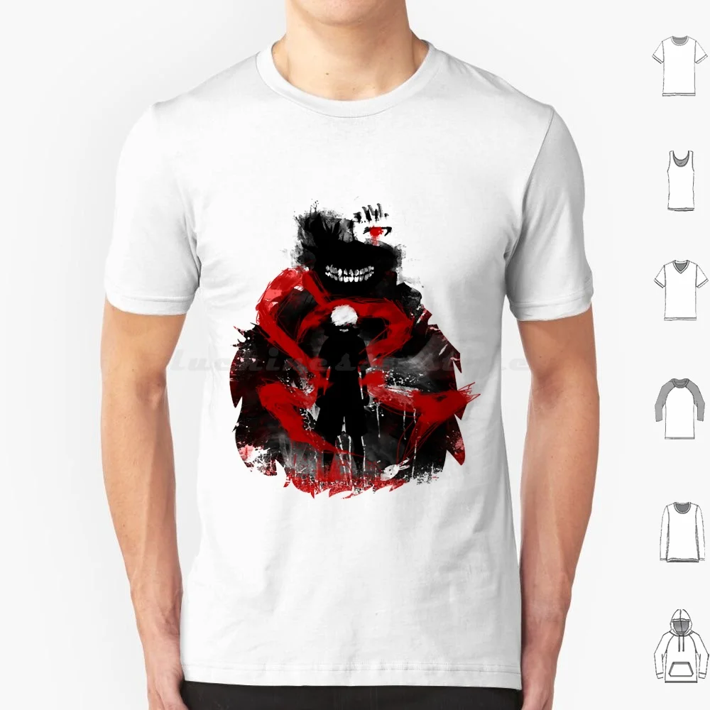 Ghoul T Shirt Big Size 100% Cotton Ghoul Tokyo Ghoul Anime Manga Kaneki Tokyo Japan Kaneki Ken Ken Touka Japanese