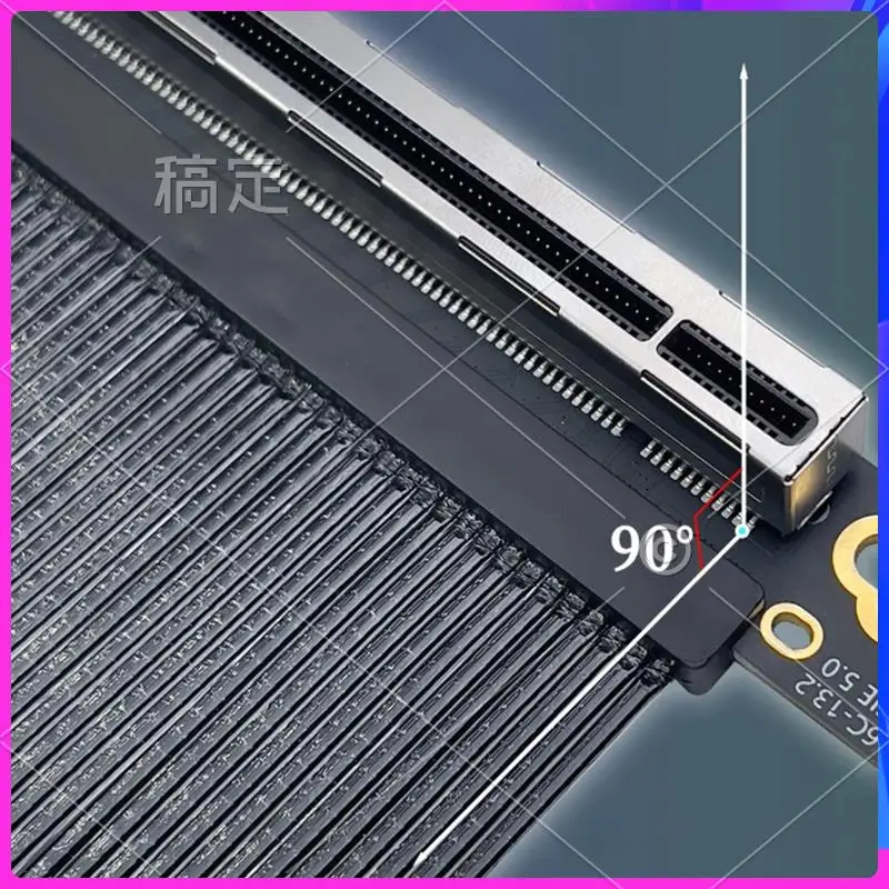 

ABT-Graphics Card Cable High-Speed Lossless Soft Cable For GPU Graphics Card Accessories 20Cm