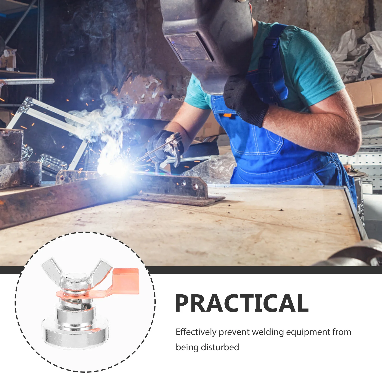 Welding Ground Clamp Accessories Magnets and Clamps Railing Magnetic Support Iron