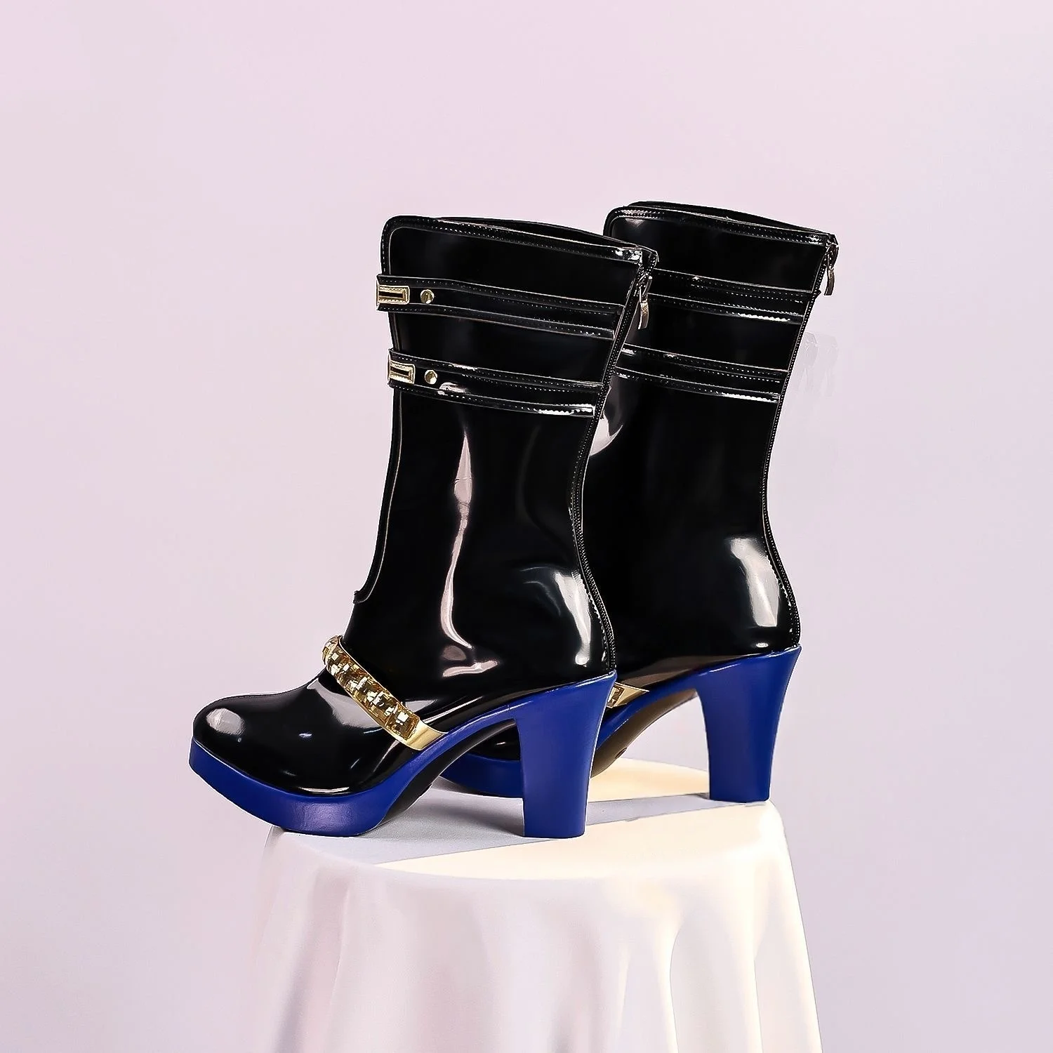 Wuthering Waves Galbrena talons hauts Cosplay jeu chaussure accessoires de déguisement accessoires Anime Halloween pour femme chaussures