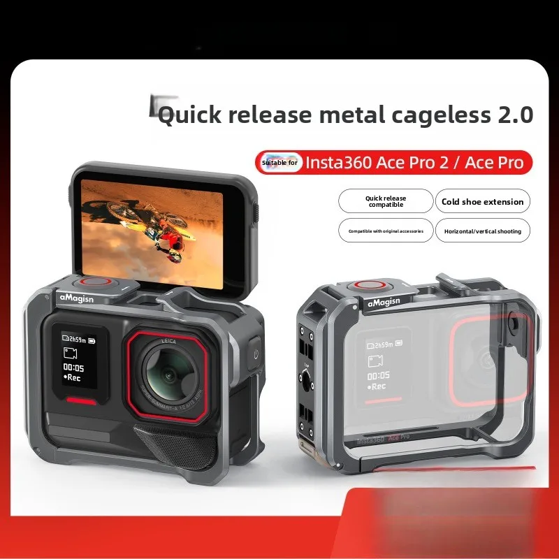 Metal Rabbit Cage Shadow Stone AcePro Quick Fold Protection Frame Accessories