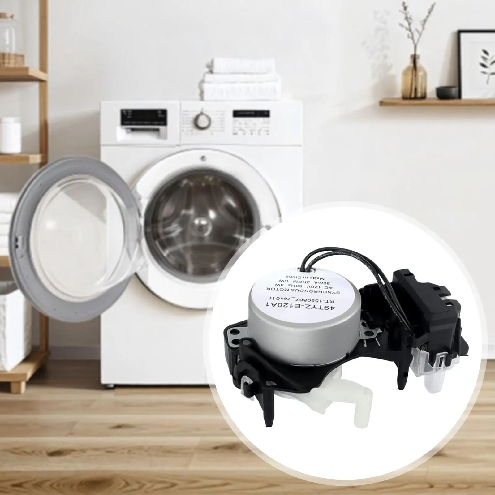 

Привод переключения шайбы заменяет детали стиральной машины