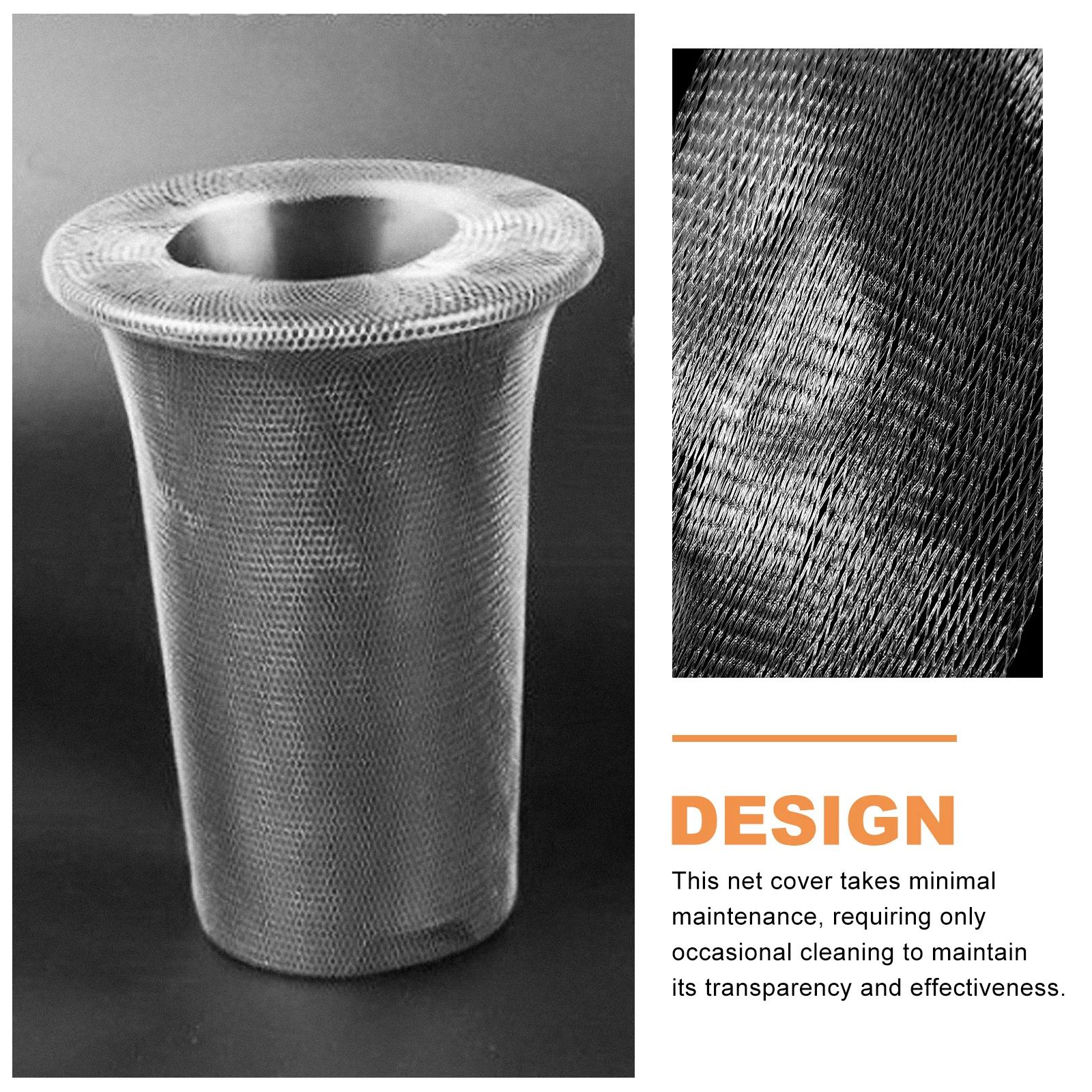 

Protective Net for Planter Daily Use Bonsai Net Cover Minimal Maintenance Durable Plant Protection Embroidery Yarn Mesh Sheets