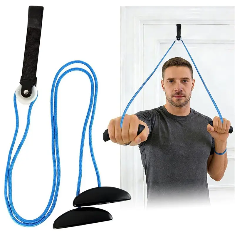 update. Shoulder Pulley, Shoulder Exercise Pulley Multi Use Pulleys Rehab over Door Pulley System Arm Rehabilitation Exercise