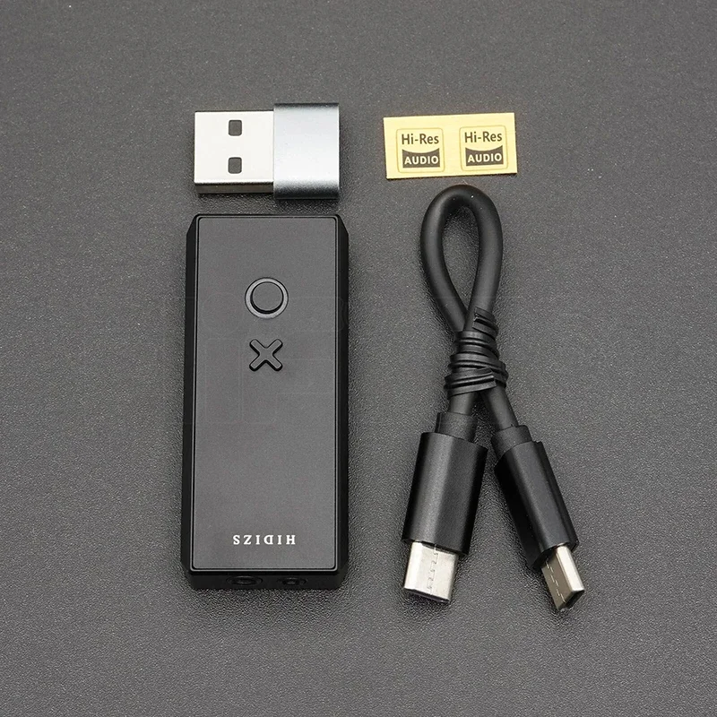 

Hidizs XO HIFI USB C DAC Hi-Res аудио конвертер односторонний 3,5 мм и сбалансированный 2,5 мм MQA Dongle