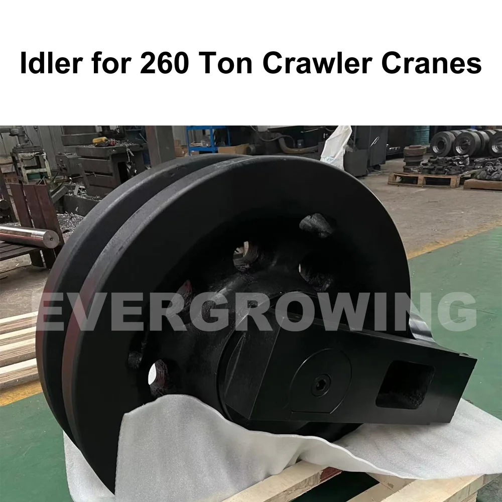 Kobelco 7250 crawler crane chassis parts drive driven wheel 250 tons
