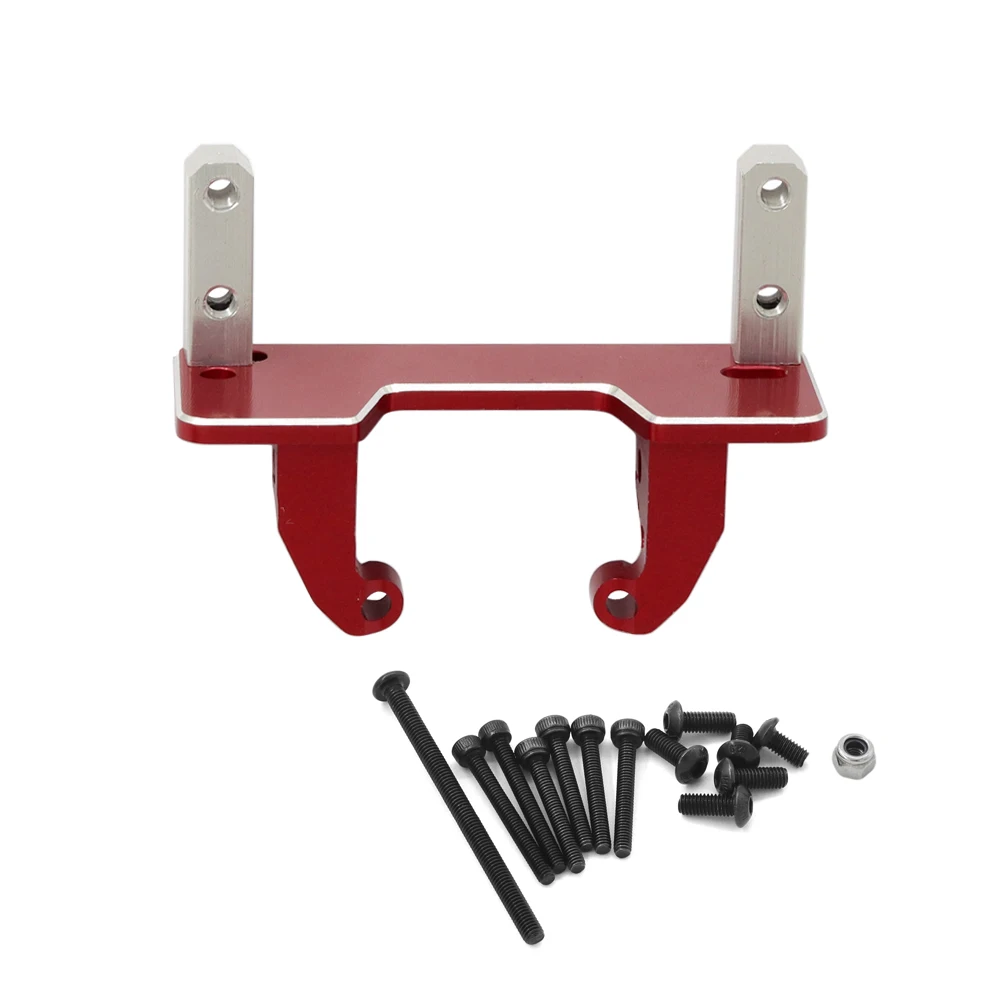 Aluminum Alloy Axle Servo Mount Base Stand for 1/10 RC Crawler Axial SCX10 II 90046 AR44 Axle or MN999 Metal Upgrade Parts