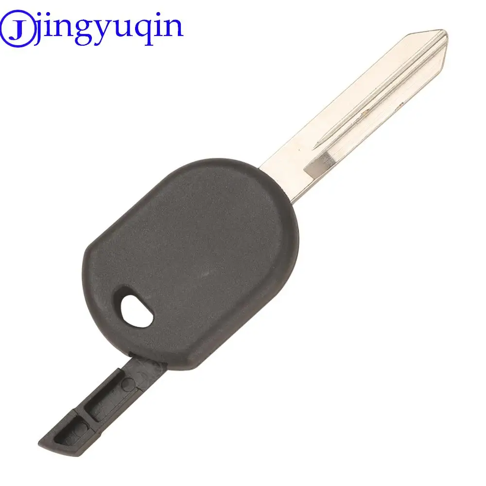 Jingyuqin Transponder Car Key Shell Case dla Ford C-Max F350 Escape Fiesta F150 Mustang z nieoszlifowanym ostrzem FO38R