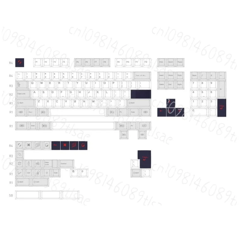 Personalized keycaps Dream keys Original factory Highly sublimated PBT material Ergonomic office DIY LF