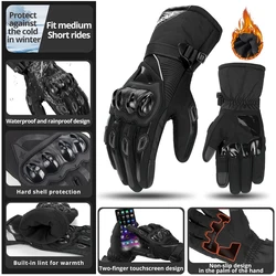 Motorcycle Gloves Windproof Waterproof Guantes Moto Motorbike Riding Gloves Touch Screen Moto Motocross Gloves 4 Seasons