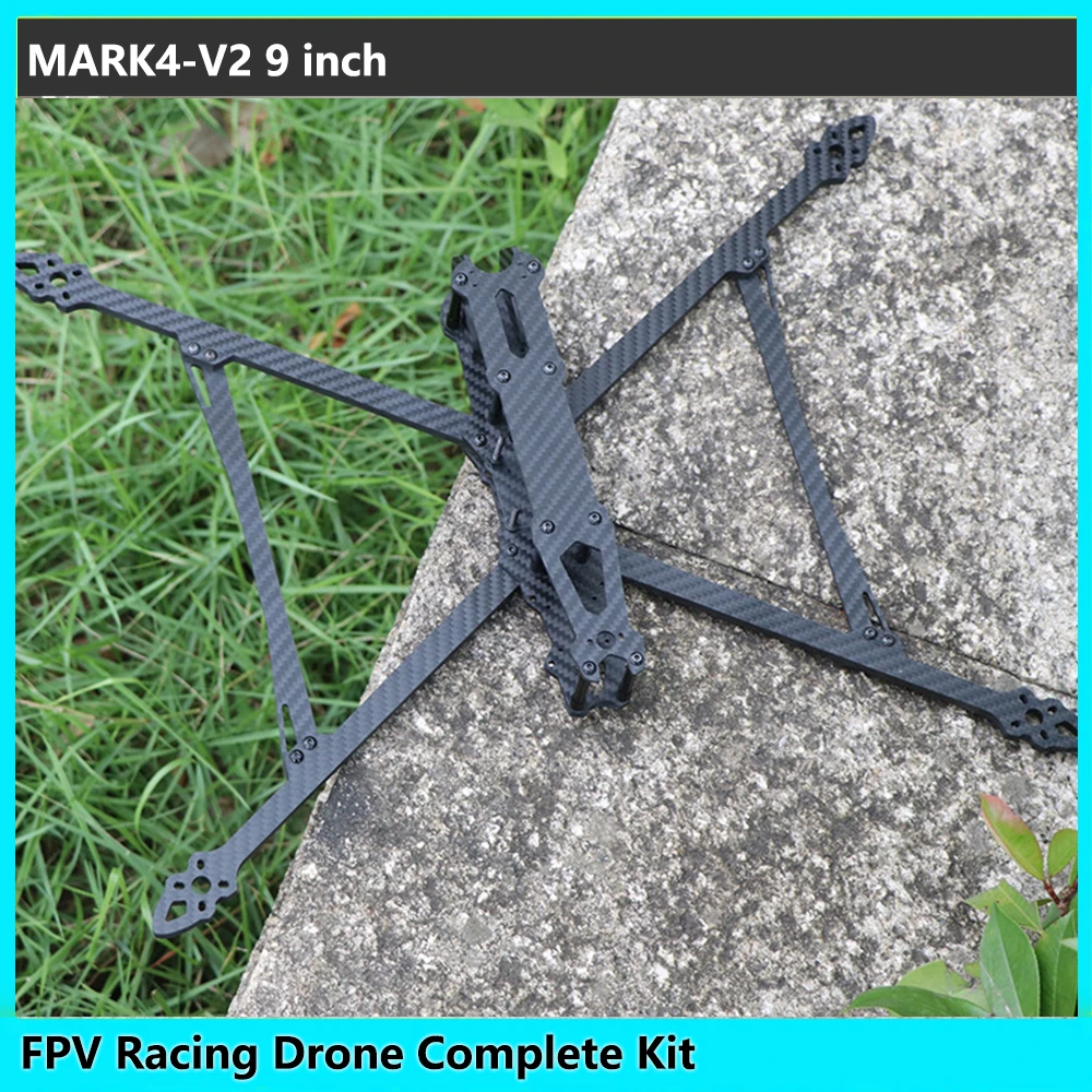 

MARK4 V2 9 inch version rack carbon fiber drone rack FPV traverser aerial photography drone