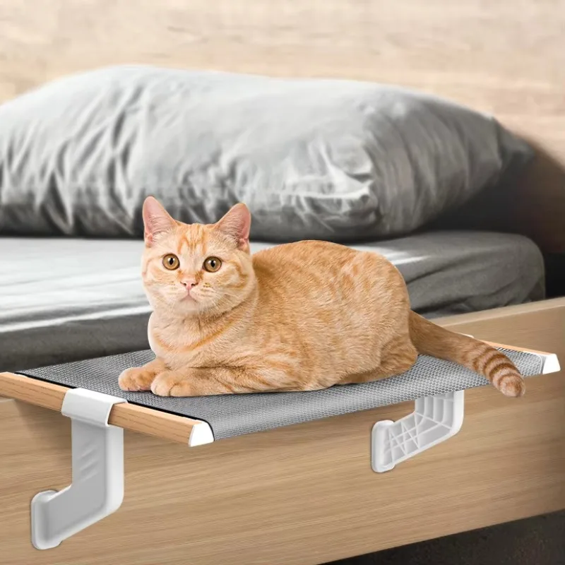 Cat bed cave hammock balcony window design four seasons use removable and washable