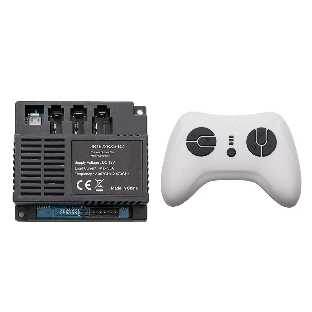 JR1922RXS-D2 12V Children's Electric Car Controller 2.4G Remote Control And Receiver For Kids Electric Toy Car Remote Controller